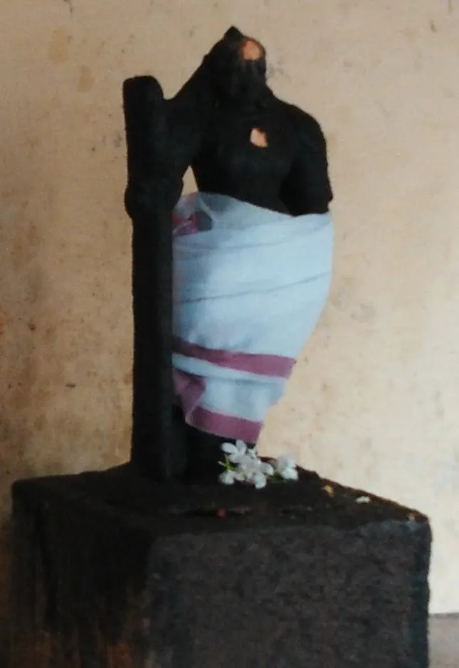 A view in the temple